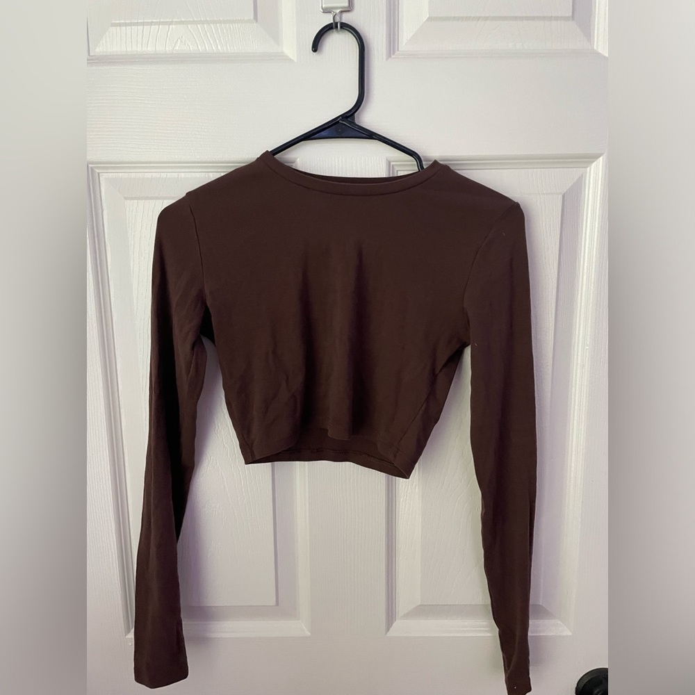 Brown long sleeve